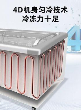 岛柜组合柜卧柜商用大超市冰柜雪糕冷饮水饺熟食大冷柜冰箱展示柜