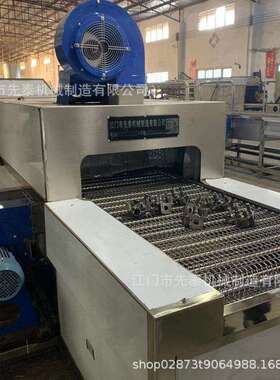 先泰超声波高压喷淋水洗机钣金件除冲压油清洗烘干线