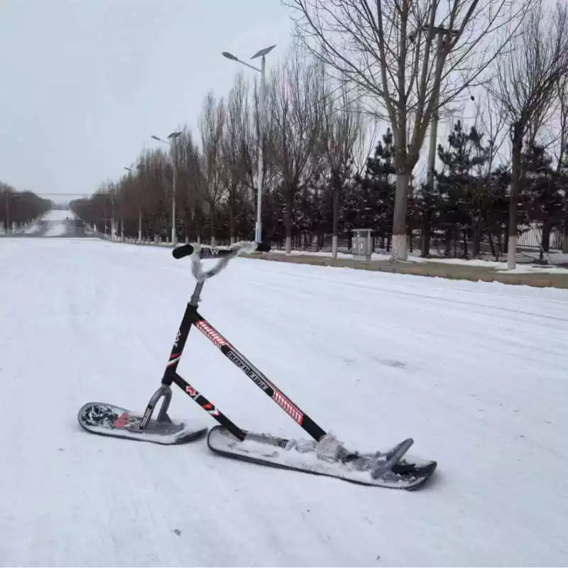 Ski snowboard double snowboard speed children's sled