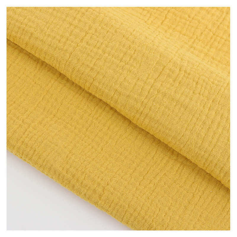 纯棉双层素色纱布绉布全棉水洗染色棉砂洗泡泡纱布月子服睡衣面料,淘宝优惠券,粉丝福利购,淘宝优惠卷