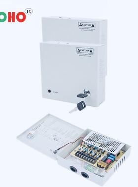 原装12V3A5A10A15A20A30A40A4路9路18路开关电源自恢复集中供电箱