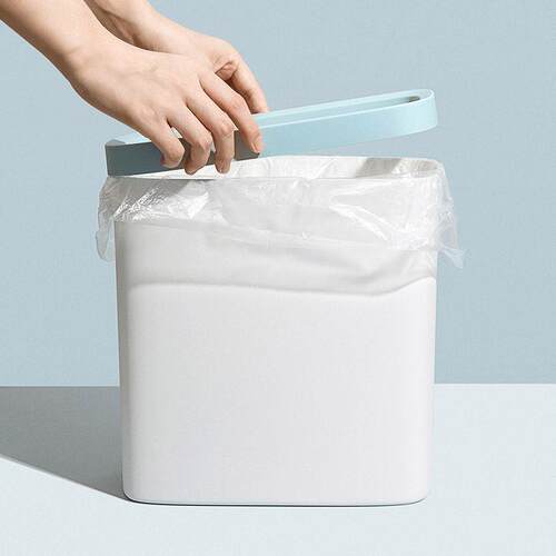 Garbage can toilet trash can kitchen Dustbin with cover bin - 图3
