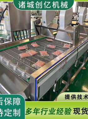 源头厂家酱菜快速风干机火锅料包表面除水风干机供应强流风干线