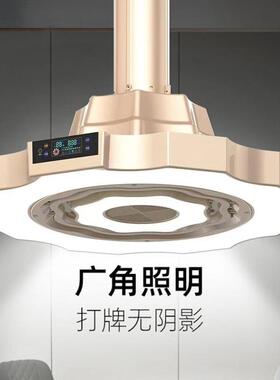 麻将机吸烟灯棋牌室升降吊灯空气净化器茶楼新风排烟灯时尚匠心款