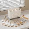 Kitchen household chopstick storage box 2026 new storage rack multi-functional chopstick cage rack drain storage wall hanging
