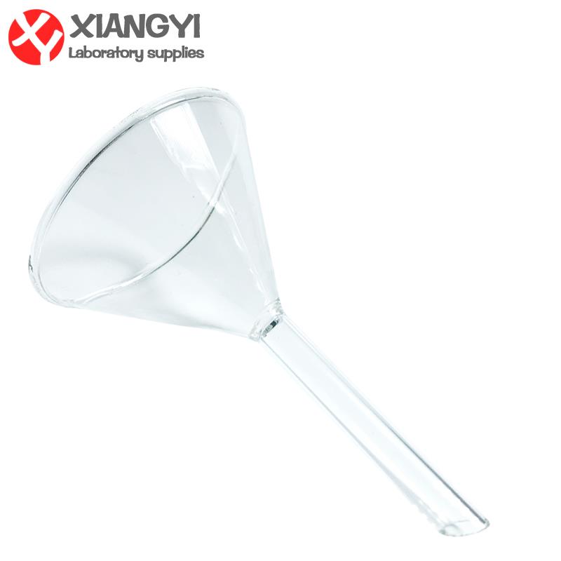 需定制玻璃漏斗实验用短颈锥形小号漏斗60mm科学教学化学用耗材玻 - 图1