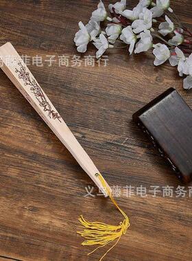 Chinese souvenir China traditional wood fan tourist gift