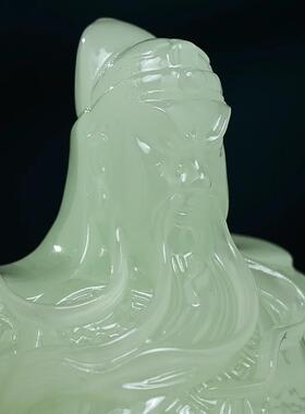 武财神关公像摆件家居客厅佛堂办公室装饰摆件公司开业礼品高档