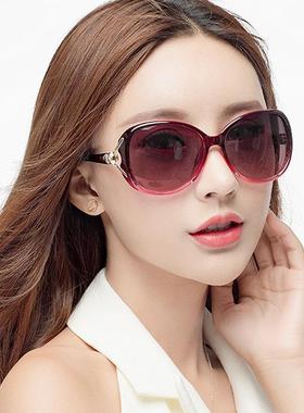太阳镜女2024新款潮防紫外线变色夏时尚偏光显瘦