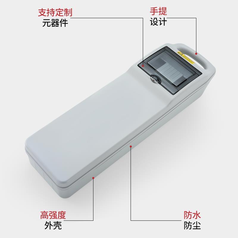 户外防水电源检修箱工地临时三级工业插座箱手提式移动开关箱空箱 - 图1