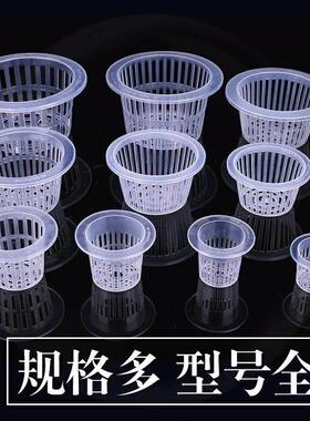 花盆绿萝送花卉值玻璃定花瓶水培器植棉绳无土栽培篮栏固定植物