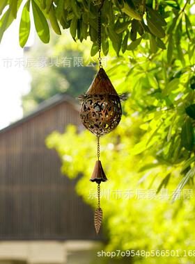横七竖八树枝蛋，球状造型铁艺彩绘鸟窝，小鸟的家