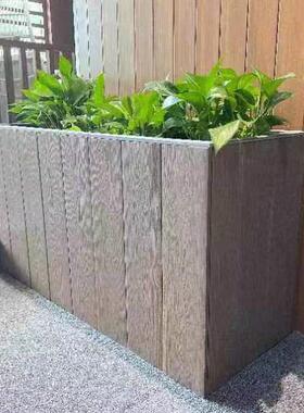 阳台庭院花槽可移动花池种植箱 户外可移动组合花箱 懒人种植花槽