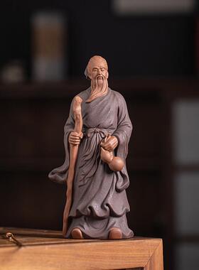 药王孙思邈陶瓷工艺品摆件古代中医神医雕像家居客厅人物装饰摆设