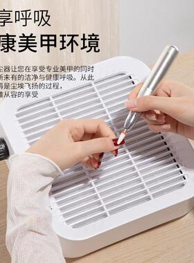 小旋风磁环吸尘器大吸力打磨卸甲不跑灰除粉过滤机美甲店专用工具