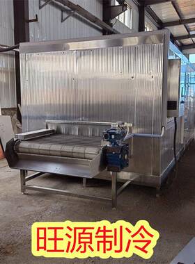 供应蛋挞速冻机 连续式隧道冷冻机 急速冷冻设备价格