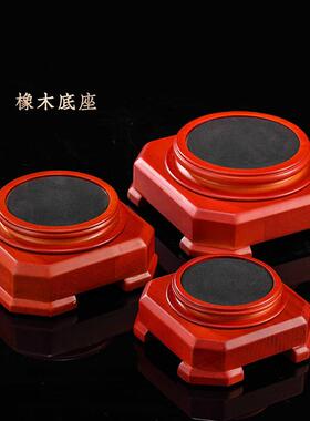 北美进口黑胡桃原木底座摆件工艺品多种规格可选实木底座激光刻字