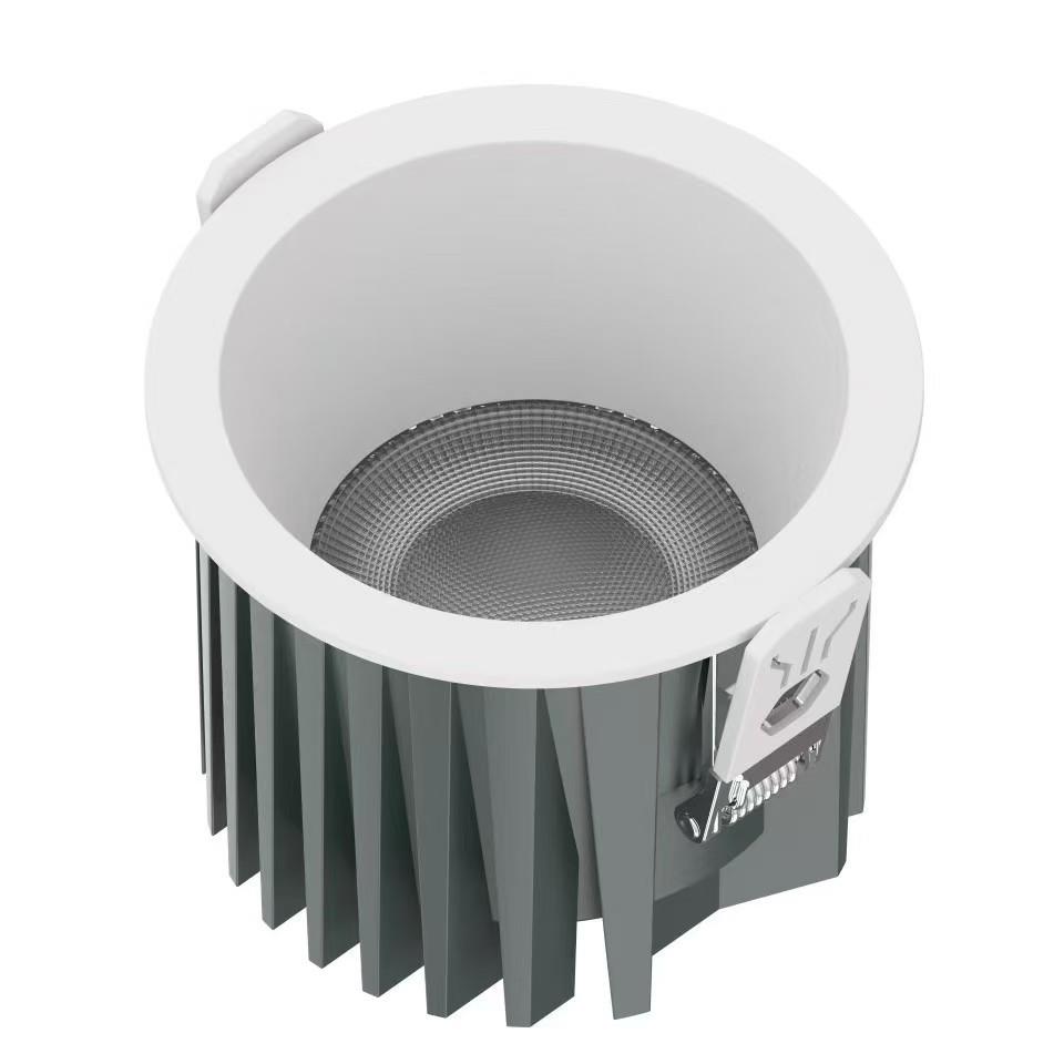 Hill spotlight embedded anti-glare wall washing household led ceiling light downlight living room adjustable high color rendering