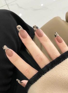 Fake Nails Ballet Nail Pieces Wear Armor Removable Press On