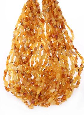 100% Natural Amber Beads Nuggets Semi Precious Amethyst Morg
