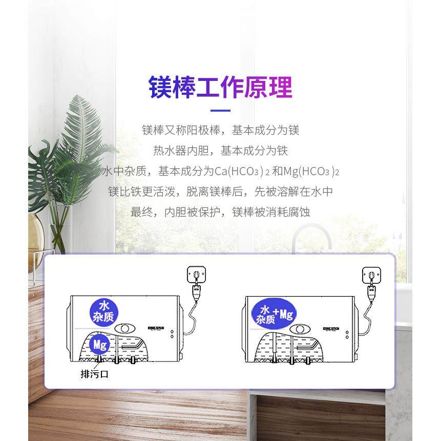 力诺瑞特太阳能热水器通用镁棒保护水箱电加热降低水垢阳极镁棒,淘宝优惠券,粉丝福利购,淘宝优惠卷