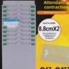 Card box fixed attendance rack combined plastic card bag management card rack punch card slot employee