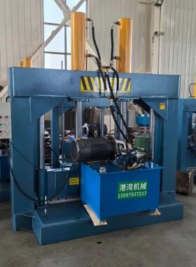 塑料卷龙门切料机 塑料卷膜橡胶厂裁断用 港湾1000型按材料选型