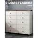 120CM wide surface width and large combination cabinet drawer storage cabinet storage cabinet storage cabinet household plastic chest of cabinet