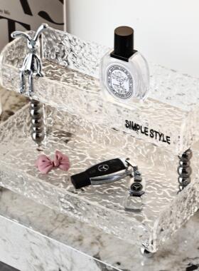 轻奢钥匙收纳摆件桌面创意家居饰品进门入户玄关客厅装饰乔迁礼物