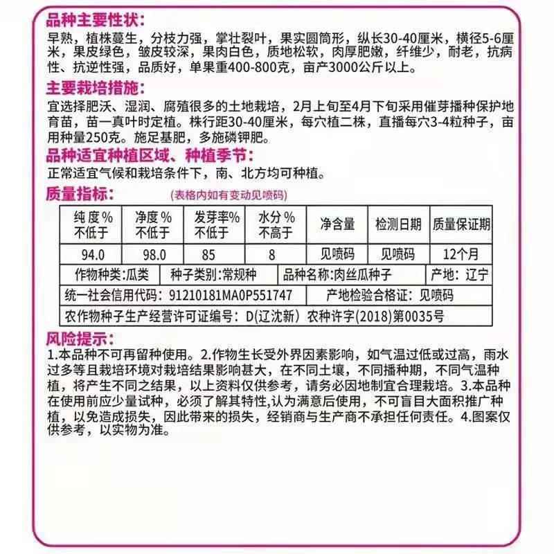 高产特大肉丝瓜种春夏秋季特长丝瓜籽农家庭院爬藤种子蔬菜菜种子 - 图1