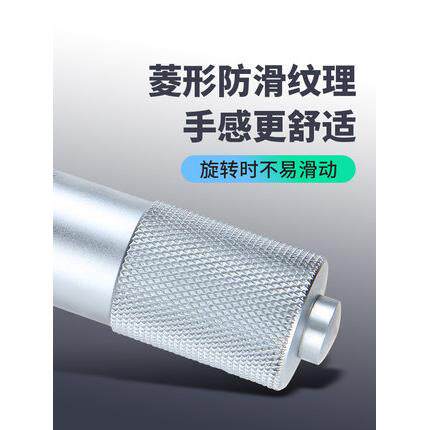 UMLO高精度微分头0-6.5-13-25-50mm测微头螺旋测微器带螺母配件 - 图2
