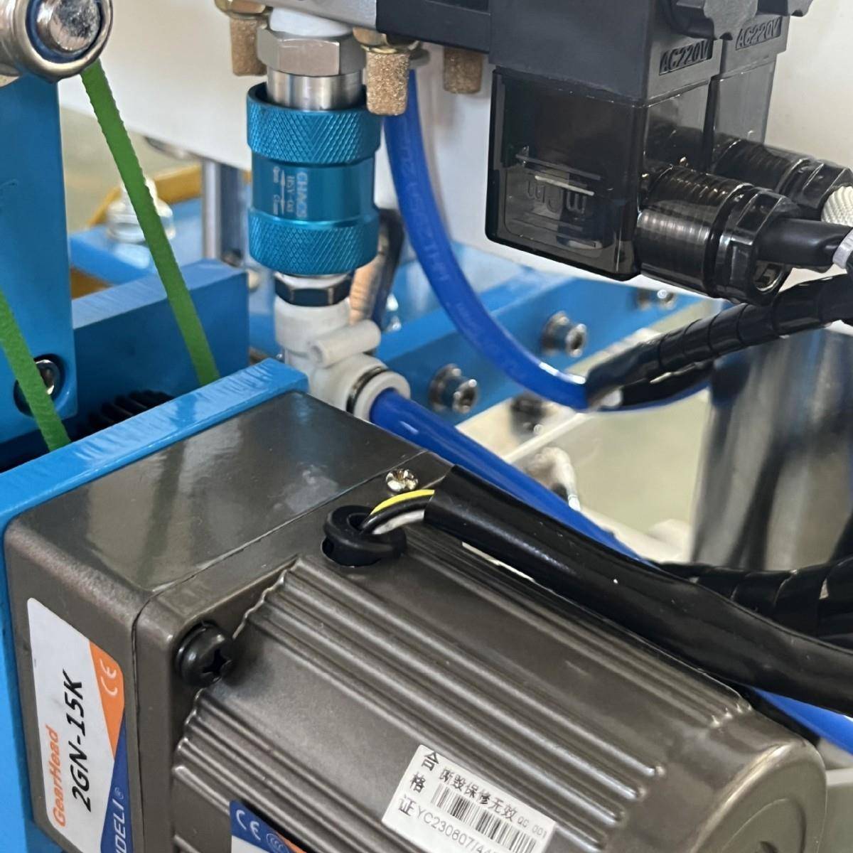 618-B3 pneumatic hot stamping machine desktop automatic entry and exit workbench head height adjustable glasses plastic hot stamping