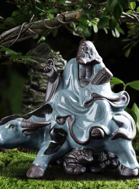 禅陶茶宠物花宠物饰品创意小和尚茶道车配件装饰桌面家居陈设