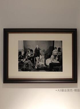 法式复古相框8寸加洗照片做成画框挂墙空框diy装裱a4A3定制大尺寸