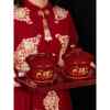 Jingdezhen tea cup, wedding bowl, wedding event, red modified lid, bowl, tea set, pair of bowls and chopsticks set, dowry items