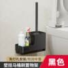 Toilet Brush Holder for Drilling Dead Corners in Bathroom Toilet