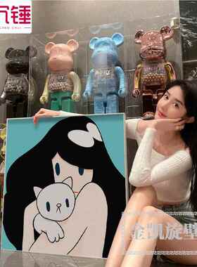 天野健版画潮流艺术家TakeruAmanoVenus客厅装饰画抽象女孩壁画