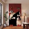 Creative modern hole board storage rack solid wood custom-made pattern shape wall decoration storage rack