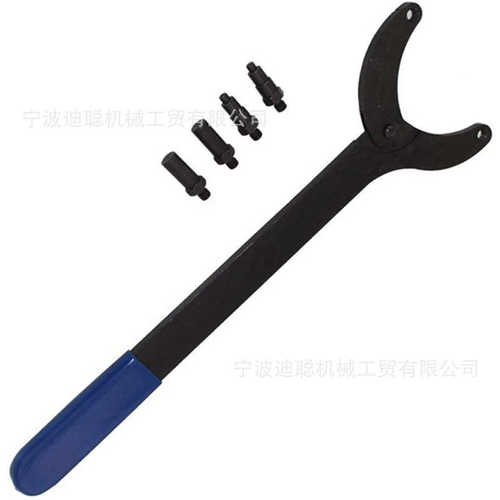 扳手保固定器齿轮曲轴正时凸轮轴皮带轮碳钢可调式汽挡工具板手支 - 图3