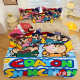 Crayon Shin-shiba dormitory three-piece set cartoon student single quilt cover bed sheet dormitory cartoon bedding four-piece set