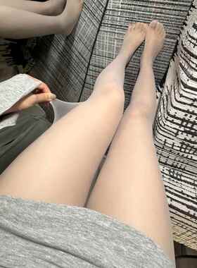 尤趣 0D高透超薄无痕灰黑丝袜女性感无缝连裤袜黑色丝袜春夏秋款