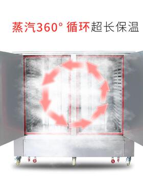 燕窝大型蒸箱 食品工厂加工蒸柜设备 灶博士蒸房商用全自动蒸饭车