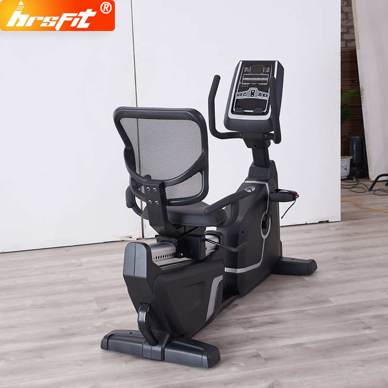 Hairis manufacturers wholesale gym commercial aerobic equipment exercise bikes horizontal magnetically controlled exercise bikes spinning bikes