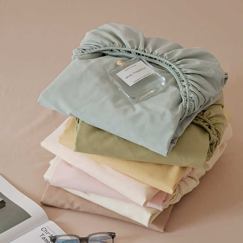 床垫床枕套日式保护套纯色席梦思秋冬笠简约床罩加厚单件磨毛新款,淘宝优惠券,粉丝福利购,淘宝优惠卷