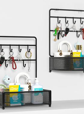 门口车钥匙收纳摆件置物架入户玄关桌面装饰家居杂物饰品进门挂架