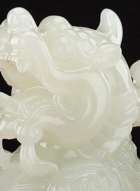 招财貔貅摆件一对公母客厅办公室收银柜台装饰品开 业乔迁摆设