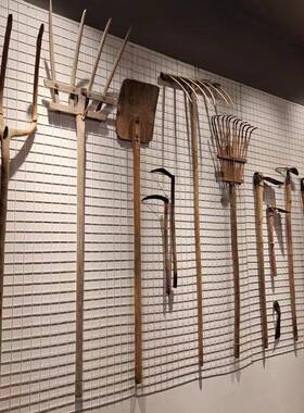 怀旧民俗老旧10件套老式农具农耕工具农村影视装饰道具摆件