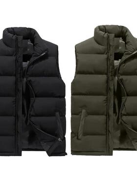 P 24550 Winter Men's Down Cotton Vest 士羽绒棉马甲