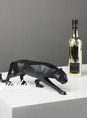 高级简约轻奢红酒架红酒置物ZUA摆视件客电柜架办公室书房厅软装