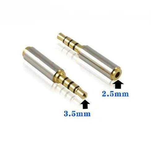 1/2/5pcs Audio Jack plug 3.5mm male Stereo to 2.5mm female - 图1
